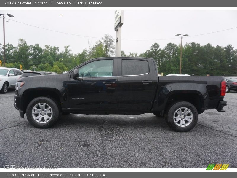 Black / Jet Black 2017 Chevrolet Colorado LT Crew Cab