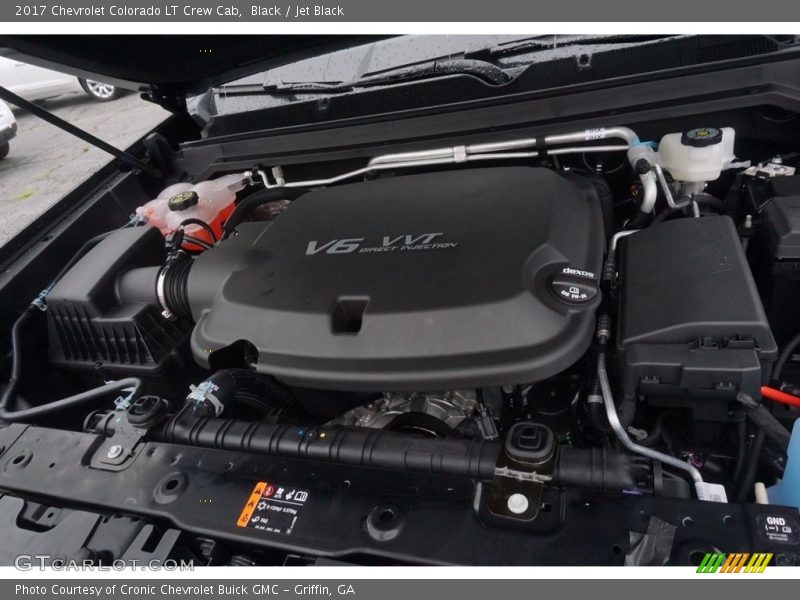 Black / Jet Black 2017 Chevrolet Colorado LT Crew Cab