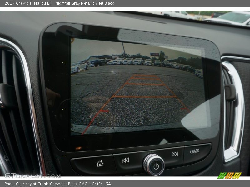 Nightfall Gray Metallic / Jet Black 2017 Chevrolet Malibu LT