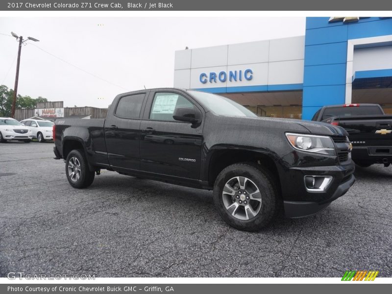 Black / Jet Black 2017 Chevrolet Colorado Z71 Crew Cab