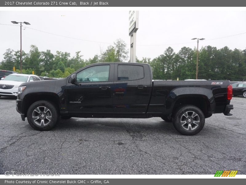 Black / Jet Black 2017 Chevrolet Colorado Z71 Crew Cab