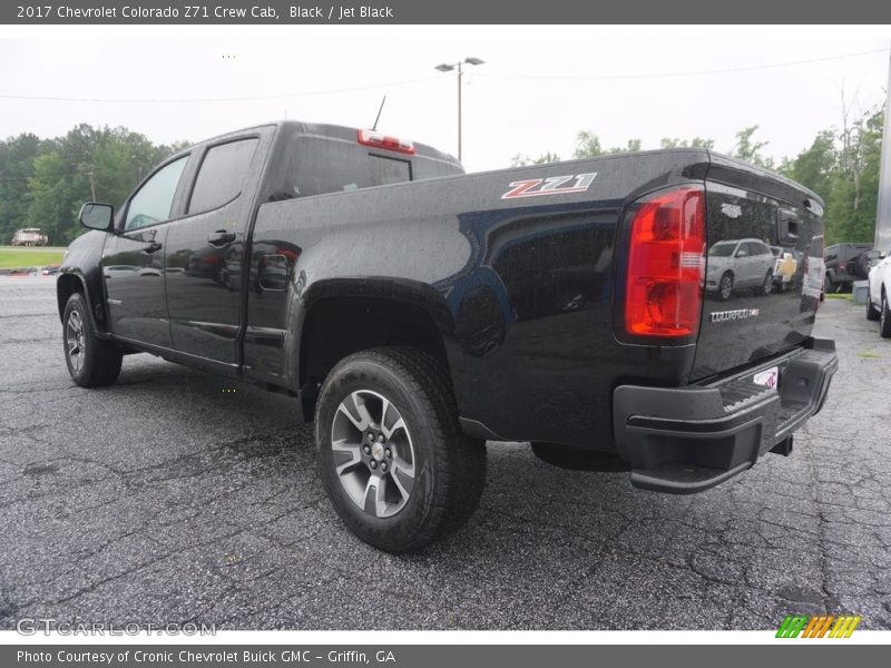 Black / Jet Black 2017 Chevrolet Colorado Z71 Crew Cab