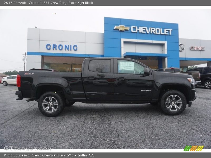 Black / Jet Black 2017 Chevrolet Colorado Z71 Crew Cab