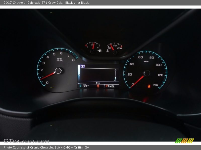  2017 Colorado Z71 Crew Cab Z71 Crew Cab Gauges