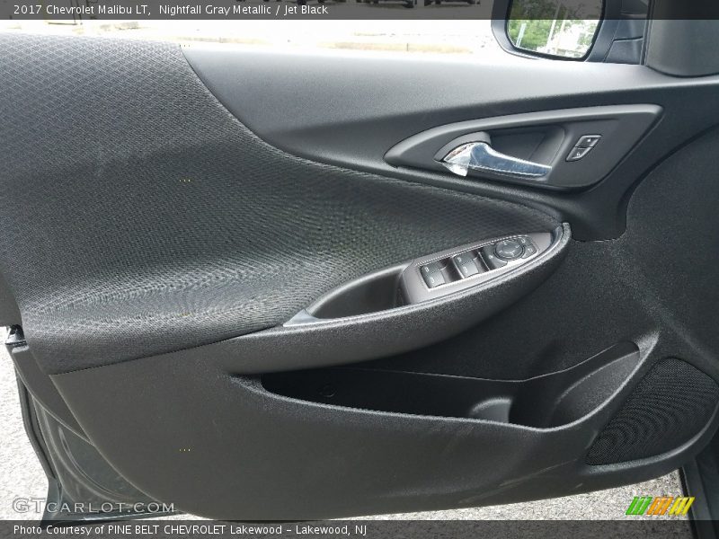Nightfall Gray Metallic / Jet Black 2017 Chevrolet Malibu LT