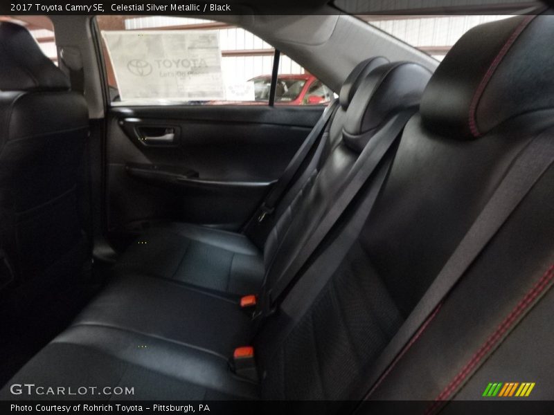 Celestial Silver Metallic / Black 2017 Toyota Camry SE