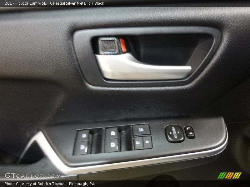Celestial Silver Metallic / Black 2017 Toyota Camry SE