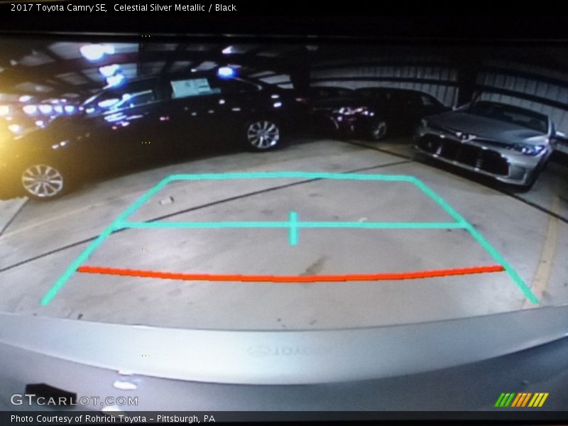 Celestial Silver Metallic / Black 2017 Toyota Camry SE