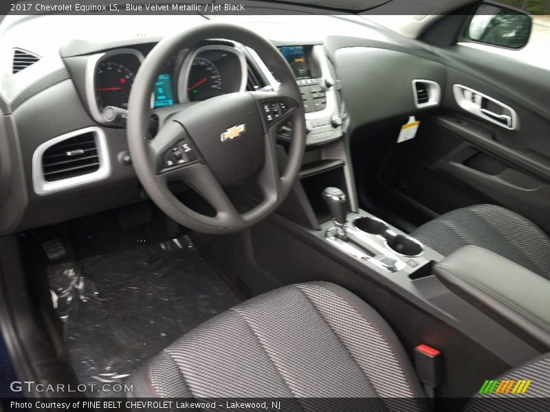 Blue Velvet Metallic / Jet Black 2017 Chevrolet Equinox LS