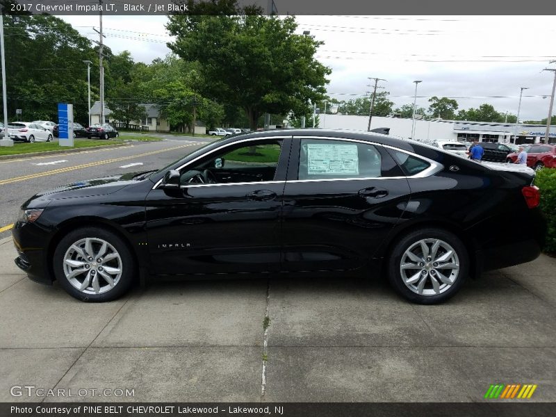 Black / Jet Black 2017 Chevrolet Impala LT