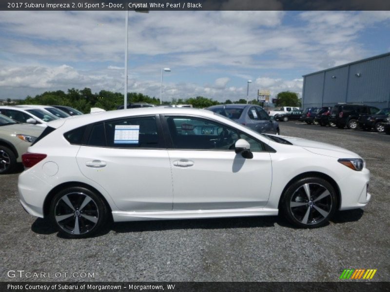 Crystal White Pearl / Black 2017 Subaru Impreza 2.0i Sport 5-Door