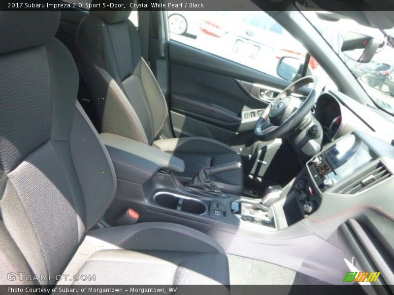 Crystal White Pearl / Black 2017 Subaru Impreza 2.0i Sport 5-Door