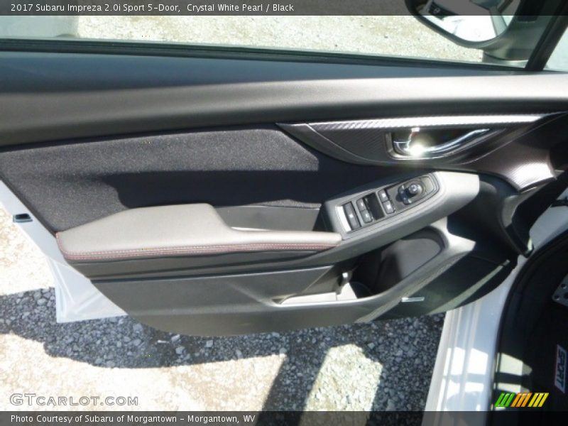 Crystal White Pearl / Black 2017 Subaru Impreza 2.0i Sport 5-Door