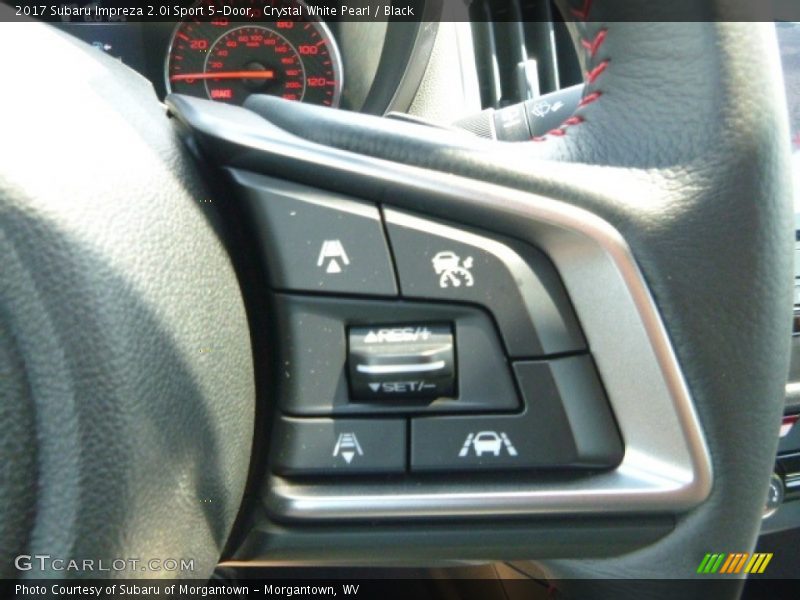 Crystal White Pearl / Black 2017 Subaru Impreza 2.0i Sport 5-Door