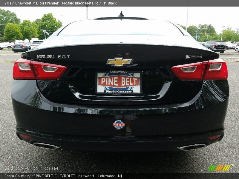 Mosaic Black Metallic / Jet Black 2017 Chevrolet Malibu Premier