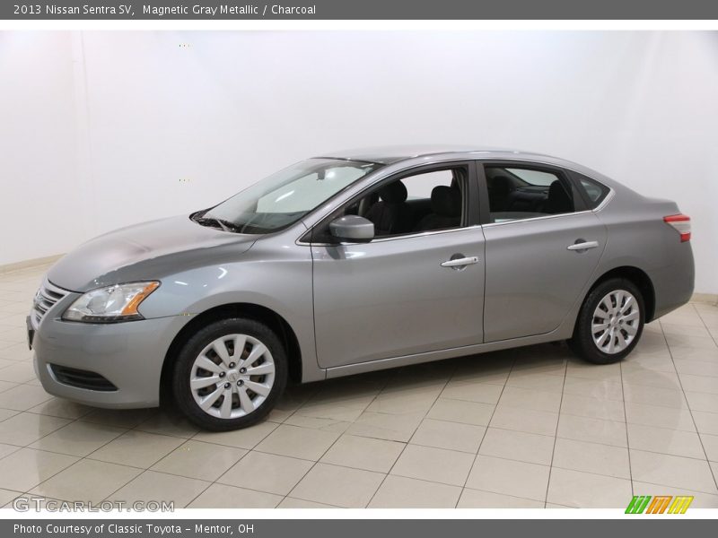 Magnetic Gray Metallic / Charcoal 2013 Nissan Sentra SV