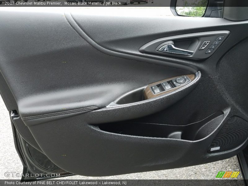 Mosaic Black Metallic / Jet Black 2017 Chevrolet Malibu Premier