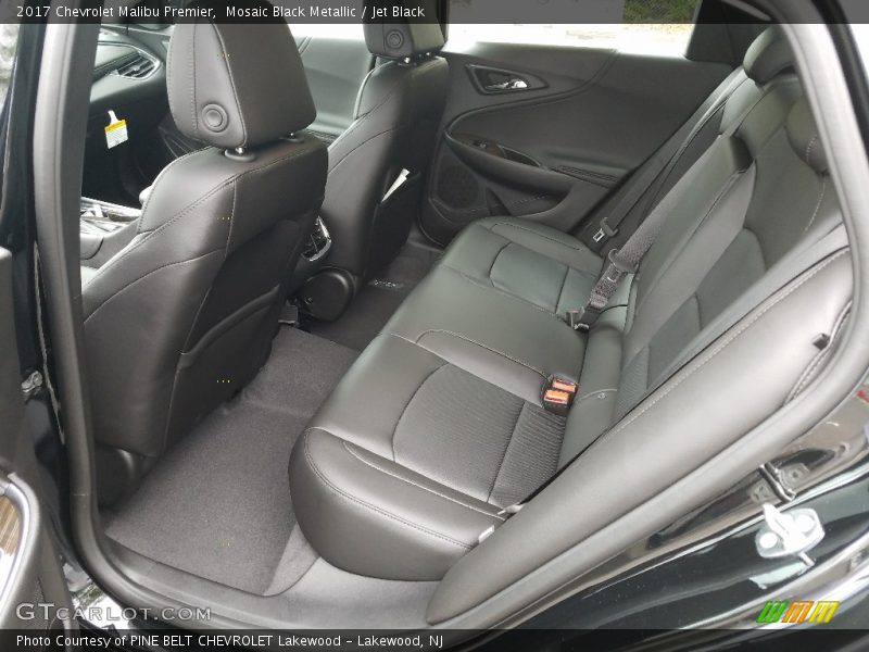 Mosaic Black Metallic / Jet Black 2017 Chevrolet Malibu Premier