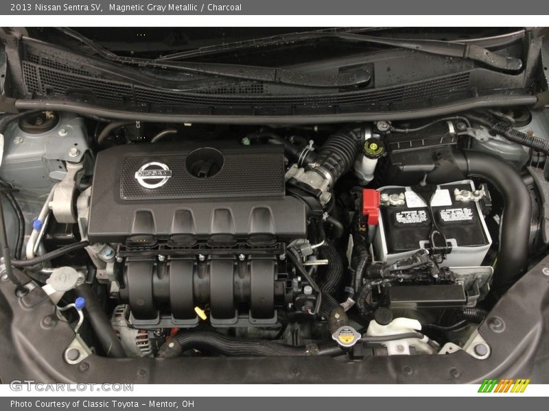 Magnetic Gray Metallic / Charcoal 2013 Nissan Sentra SV