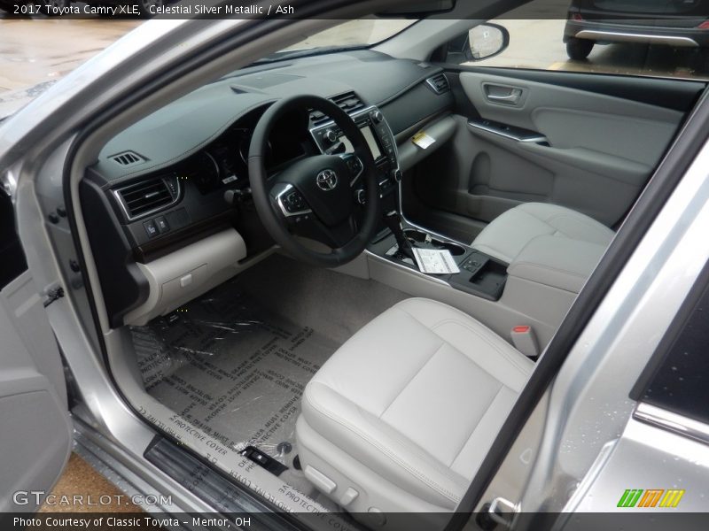 Celestial Silver Metallic / Ash 2017 Toyota Camry XLE