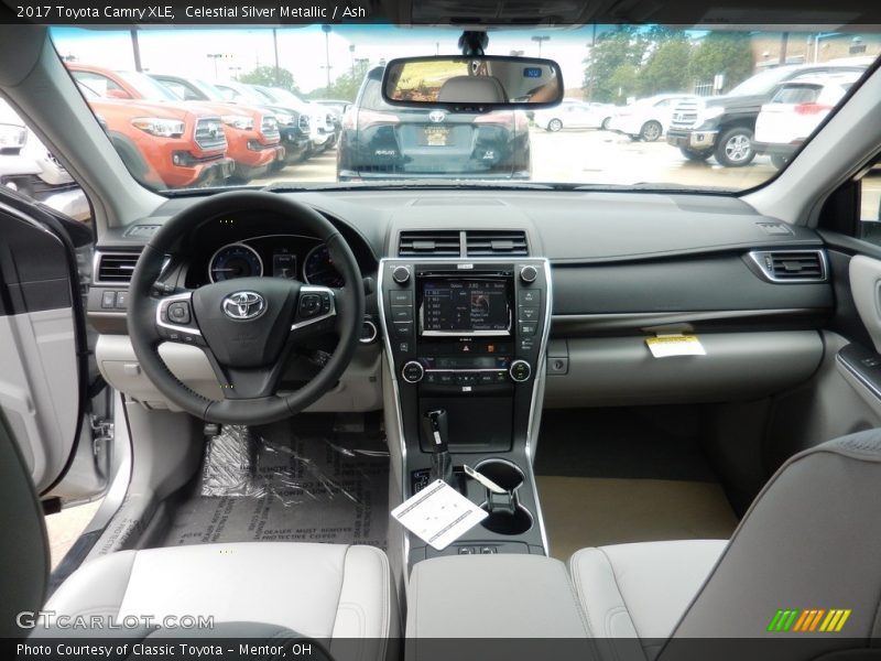 Celestial Silver Metallic / Ash 2017 Toyota Camry XLE