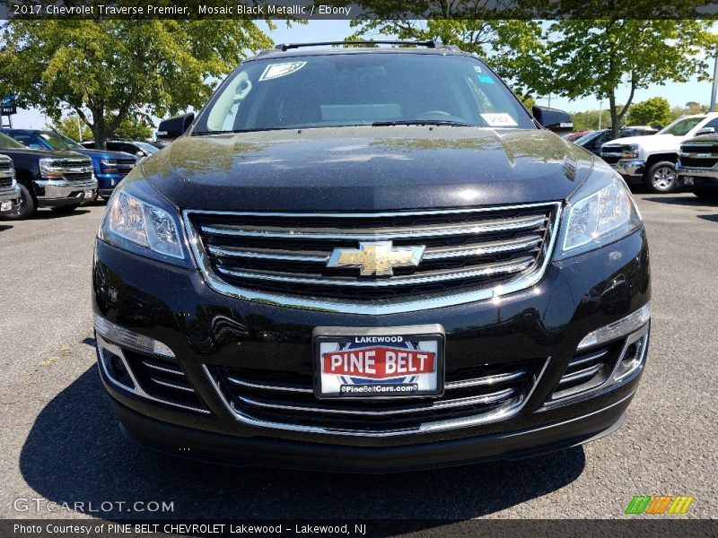 Mosaic Black Metallic / Ebony 2017 Chevrolet Traverse Premier