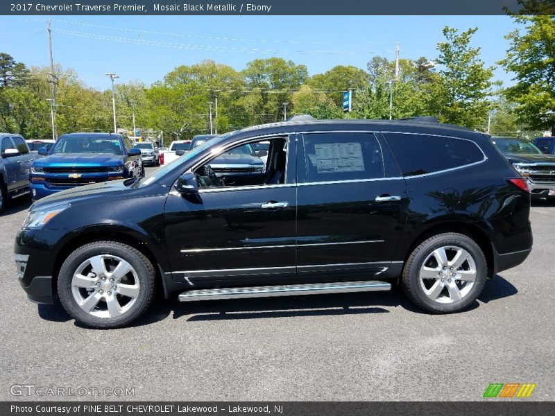 Mosaic Black Metallic / Ebony 2017 Chevrolet Traverse Premier
