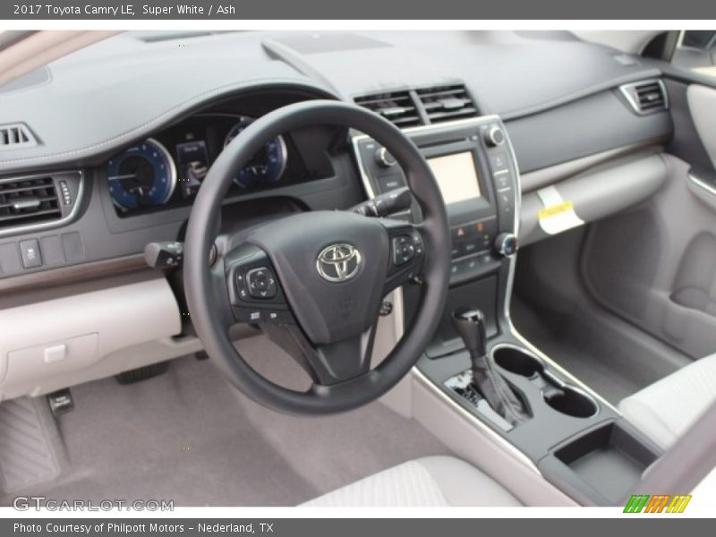 Super White / Ash 2017 Toyota Camry LE