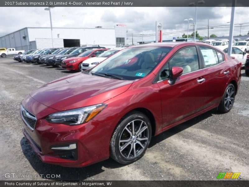 Front 3/4 View of 2017 Impreza 2.0i Limited 4-Door