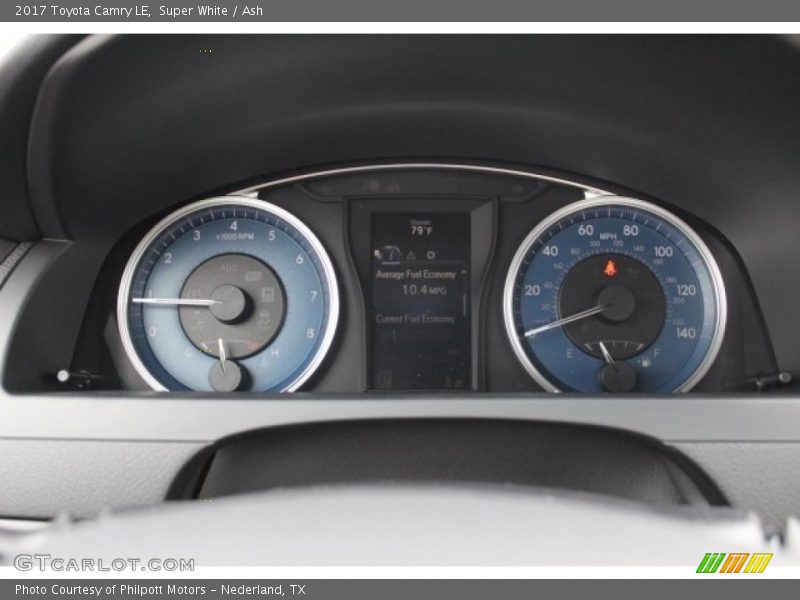 Super White / Ash 2017 Toyota Camry LE
