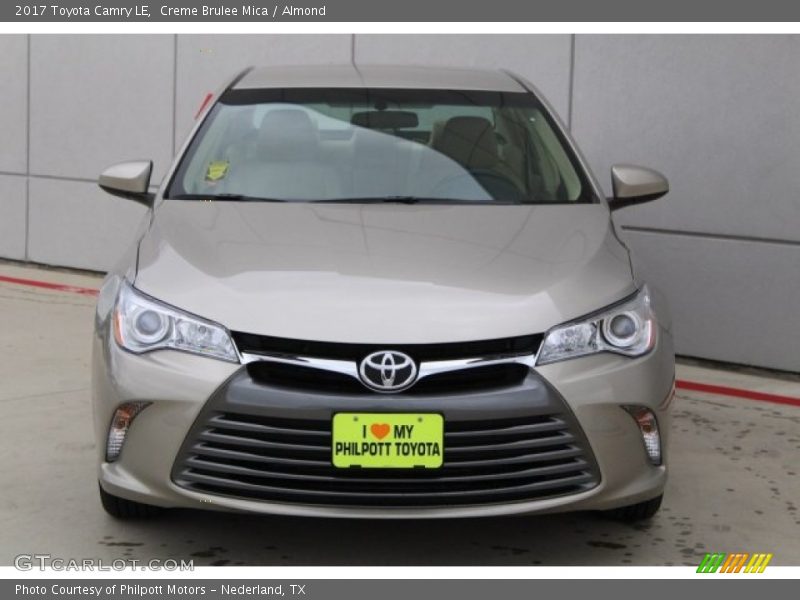 Creme Brulee Mica / Almond 2017 Toyota Camry LE