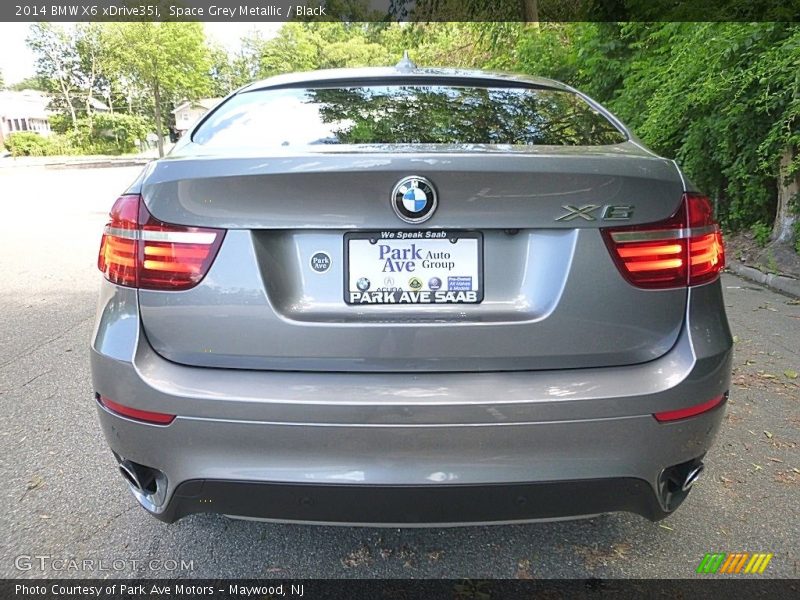 Space Grey Metallic / Black 2014 BMW X6 xDrive35i