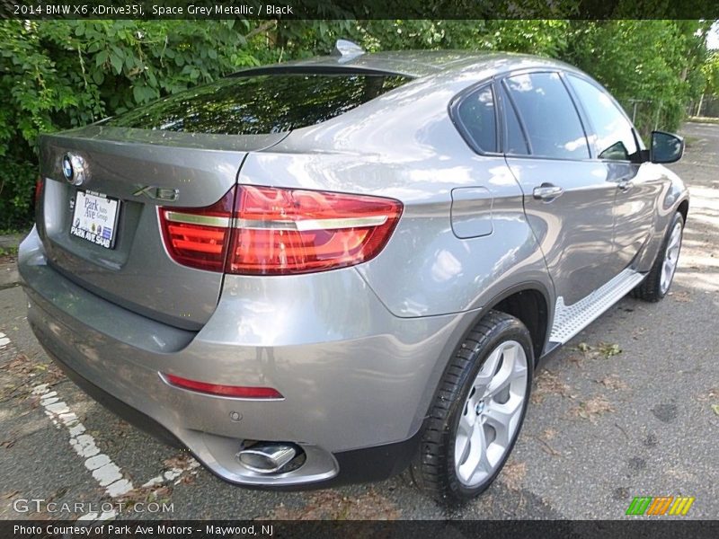 Space Grey Metallic / Black 2014 BMW X6 xDrive35i