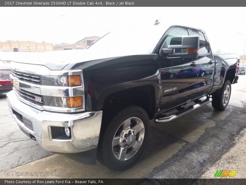 Black / Jet Black 2017 Chevrolet Silverado 2500HD LT Double Cab 4x4