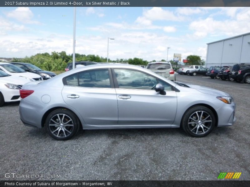 Ice Silver Metallic / Black 2017 Subaru Impreza 2.0i Limited 4-Door