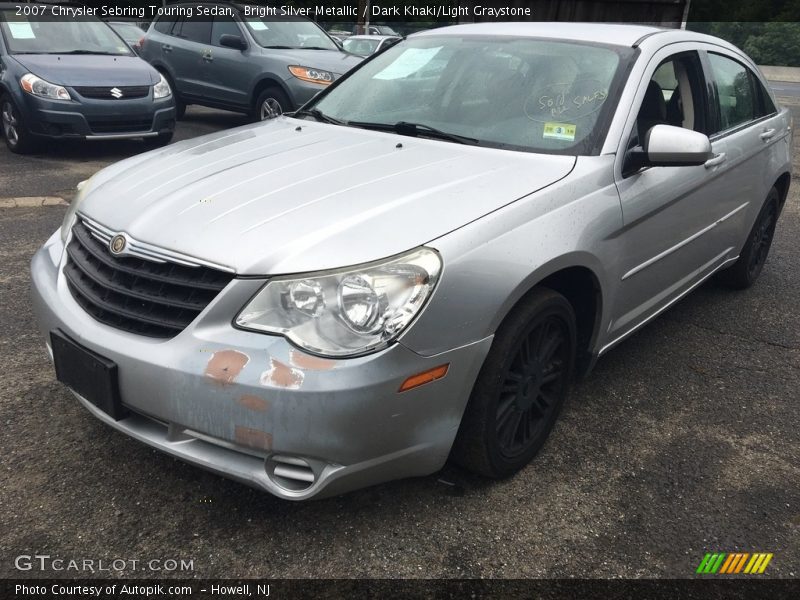 Bright Silver Metallic / Dark Khaki/Light Graystone 2007 Chrysler Sebring Touring Sedan