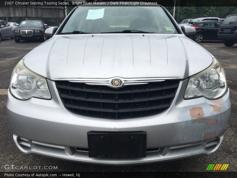 Bright Silver Metallic / Dark Khaki/Light Graystone 2007 Chrysler Sebring Touring Sedan