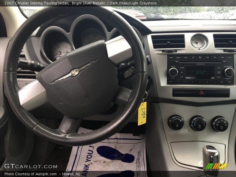 Bright Silver Metallic / Dark Khaki/Light Graystone 2007 Chrysler Sebring Touring Sedan