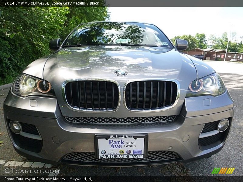 Space Grey Metallic / Black 2014 BMW X6 xDrive35i