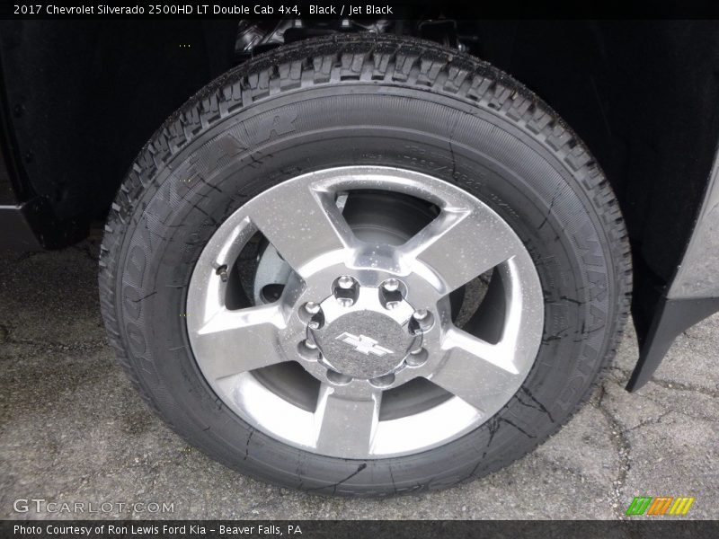 Black / Jet Black 2017 Chevrolet Silverado 2500HD LT Double Cab 4x4