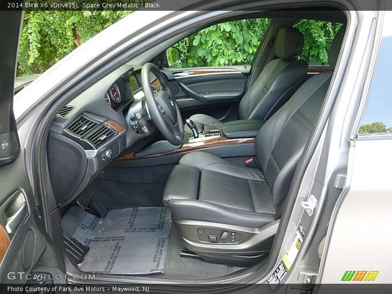 Space Grey Metallic / Black 2014 BMW X6 xDrive35i