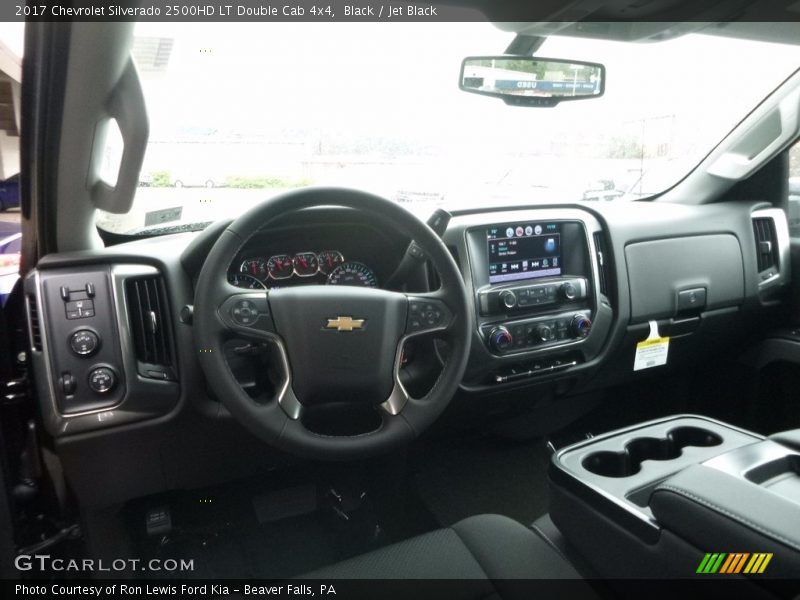 Black / Jet Black 2017 Chevrolet Silverado 2500HD LT Double Cab 4x4