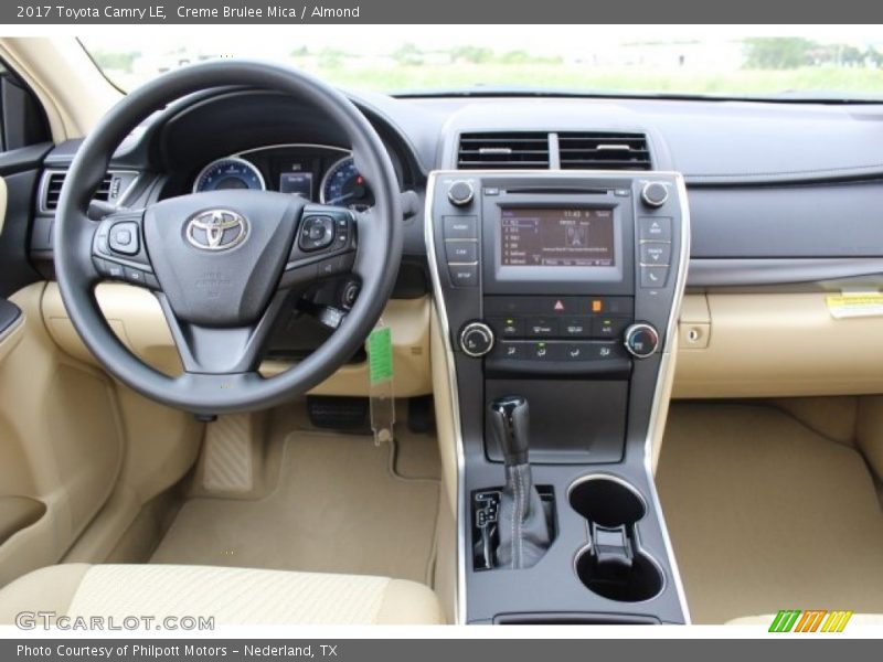 Creme Brulee Mica / Almond 2017 Toyota Camry LE