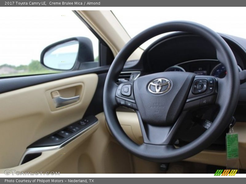 Creme Brulee Mica / Almond 2017 Toyota Camry LE