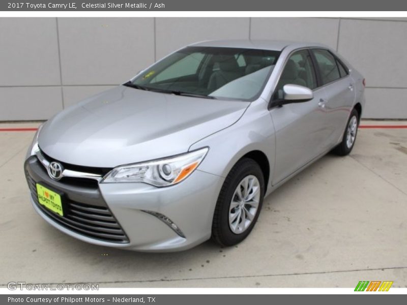 Celestial Silver Metallic / Ash 2017 Toyota Camry LE