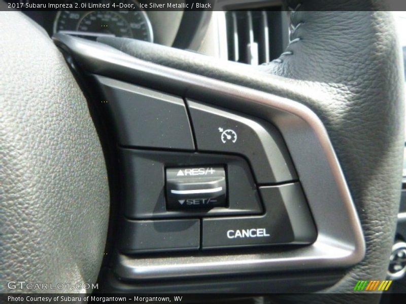 Ice Silver Metallic / Black 2017 Subaru Impreza 2.0i Limited 4-Door