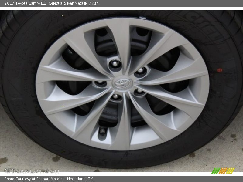 Celestial Silver Metallic / Ash 2017 Toyota Camry LE