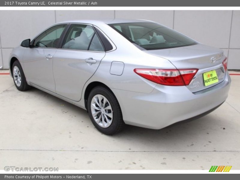 Celestial Silver Metallic / Ash 2017 Toyota Camry LE