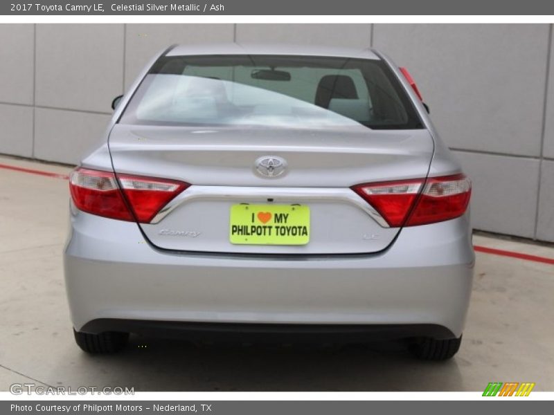 Celestial Silver Metallic / Ash 2017 Toyota Camry LE