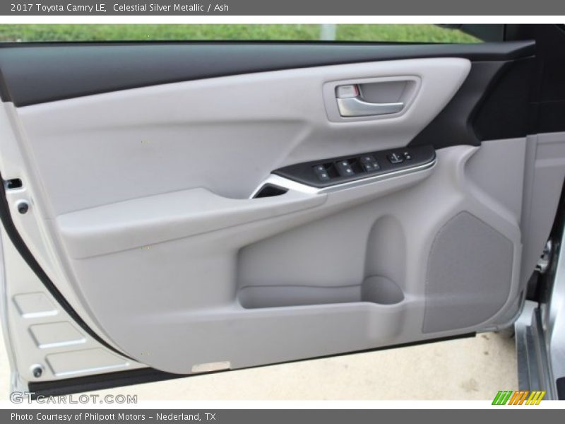 Celestial Silver Metallic / Ash 2017 Toyota Camry LE